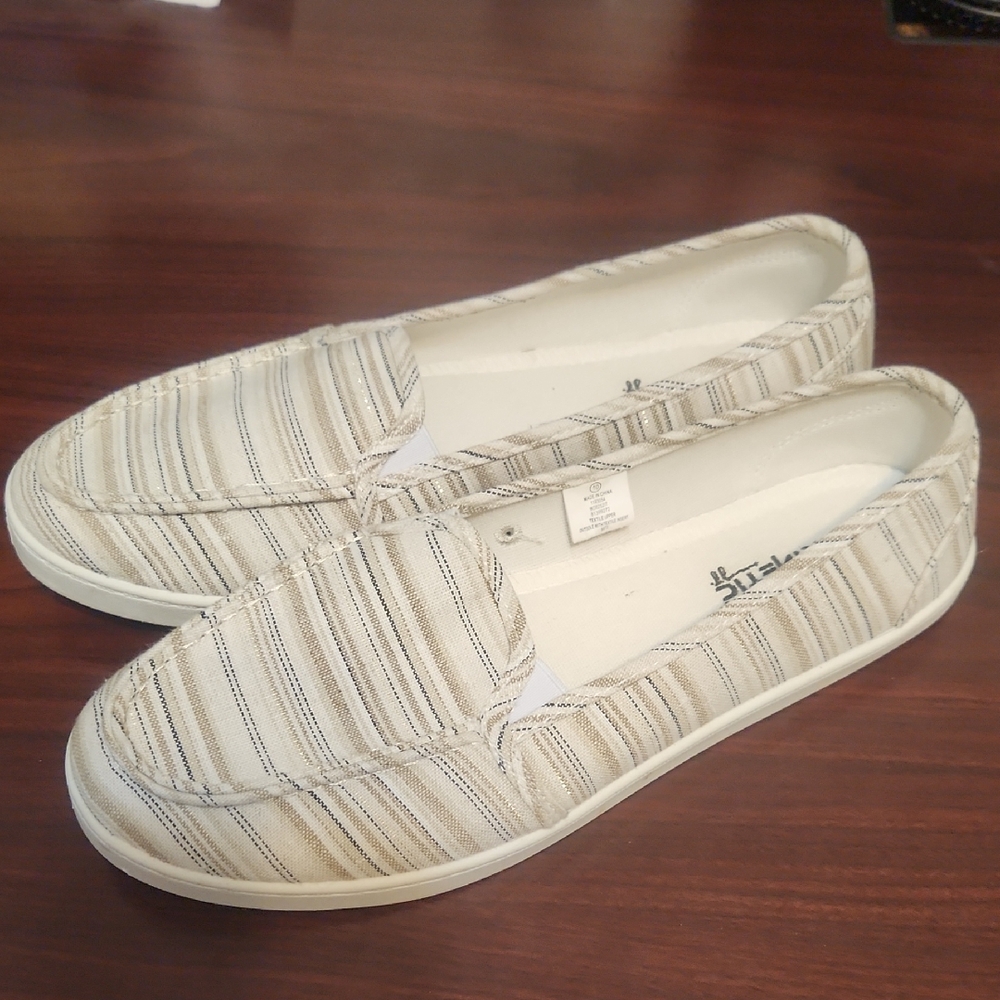 Kinetic Energy Striped Slip-On Women's Shoes